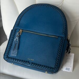 NWT Calpak mini Kaya Backpack in deep sea